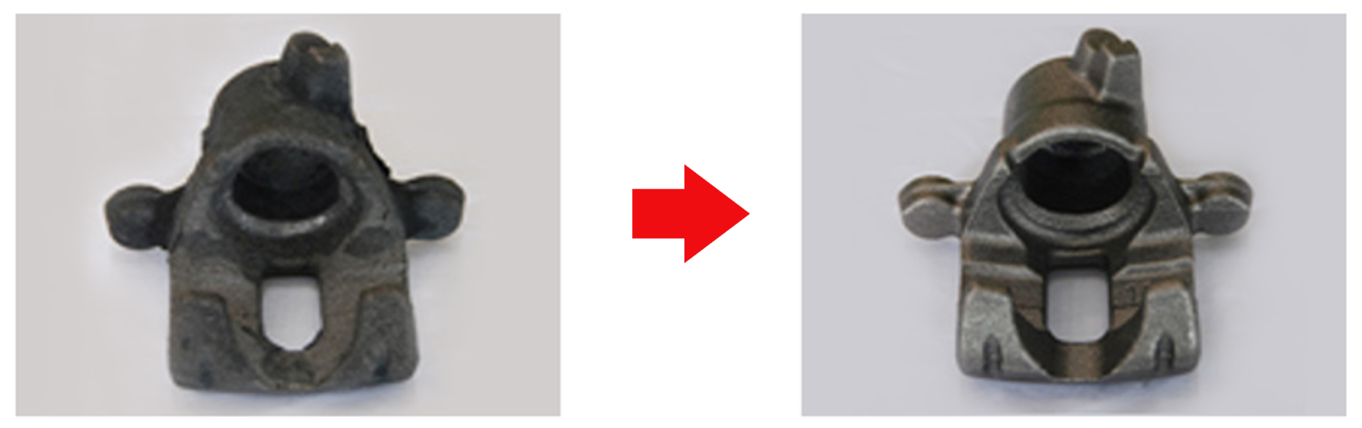 鑄件的鑄砂清洗